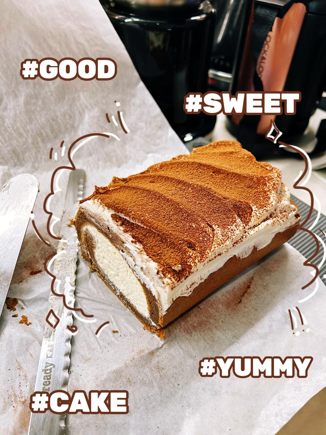 提拉米苏蛋糕卷