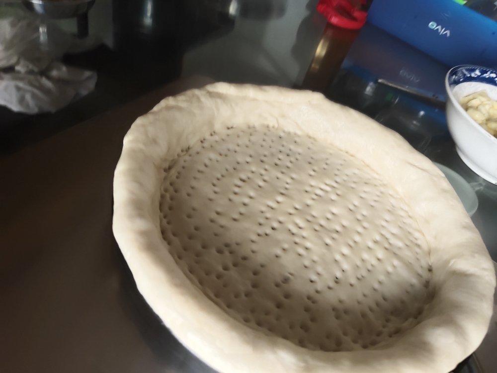 八寸披萨（附带饼皮做法）