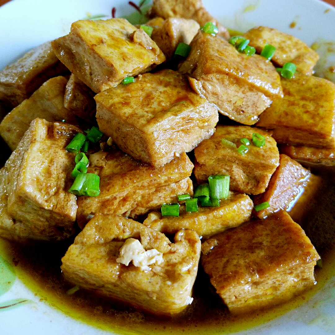 蚝油煎豆腐