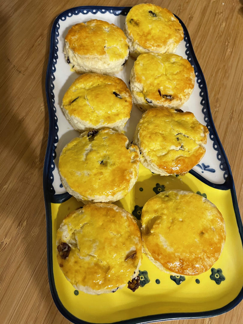 完美裂纹～百分百成功的超好吃奶香司康（禁止搬运）