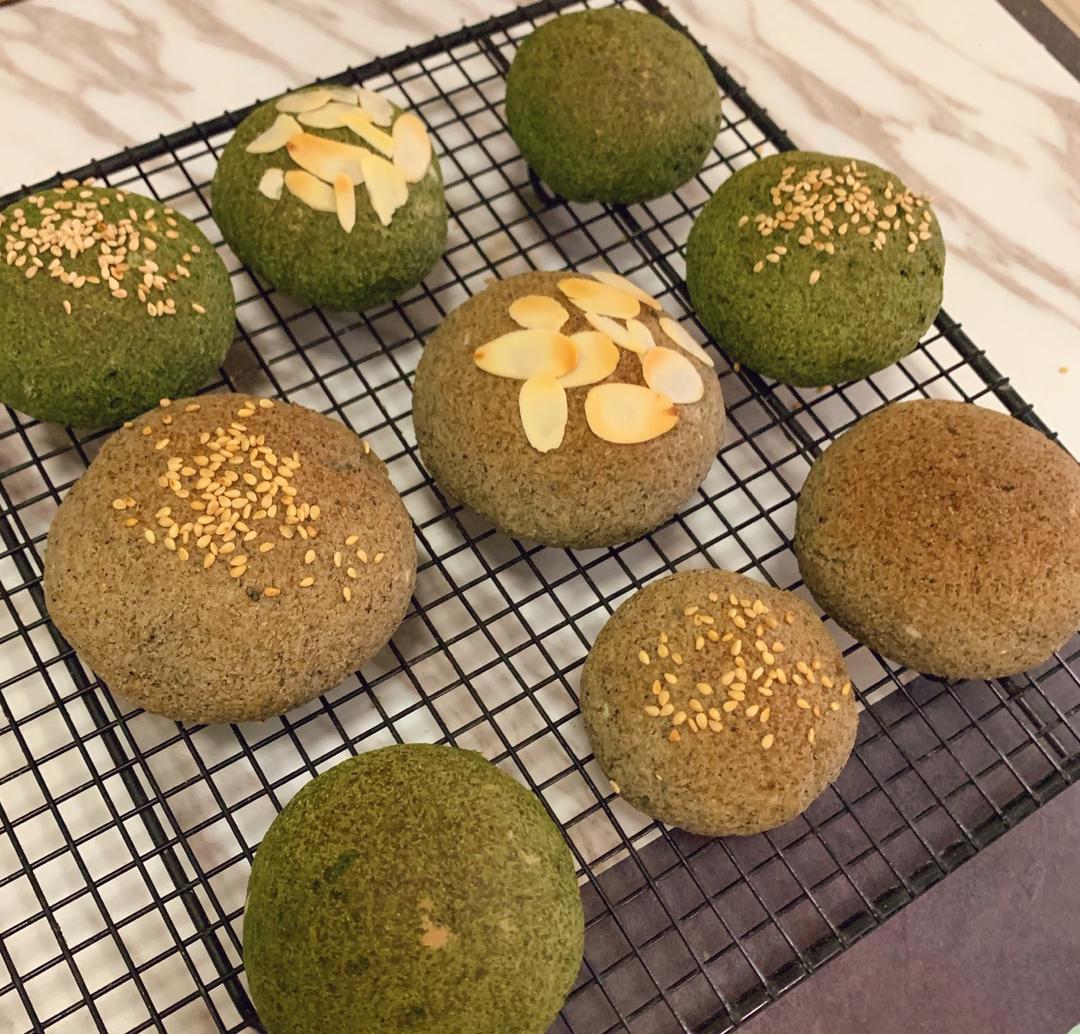 生酮 低碳水红丝绒核桃奶酪包（附金枪鱼海苔馅做法）