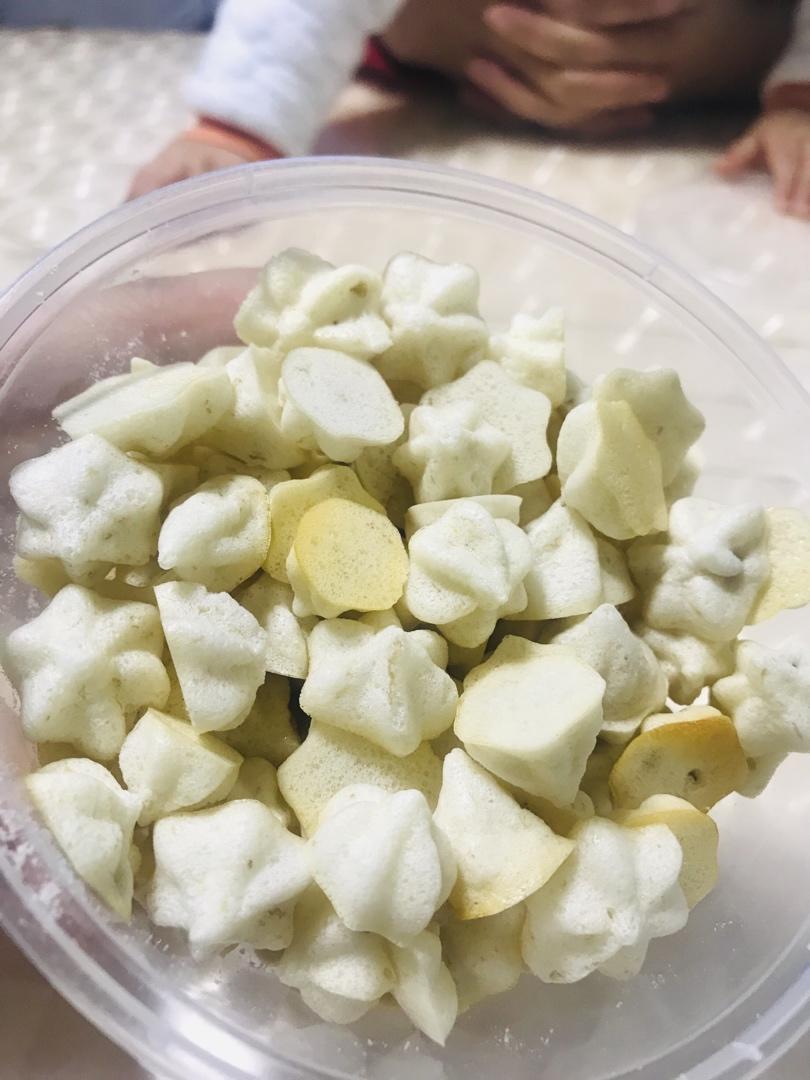 香蕉口味溶豆 banana melts🍌| 无奶粉版