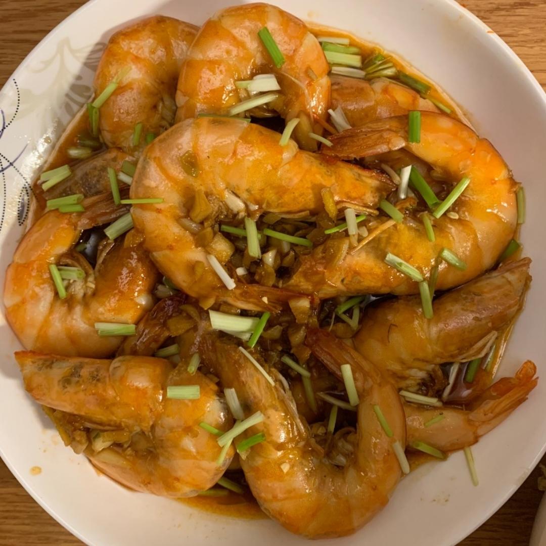 家庭版油焖大虾