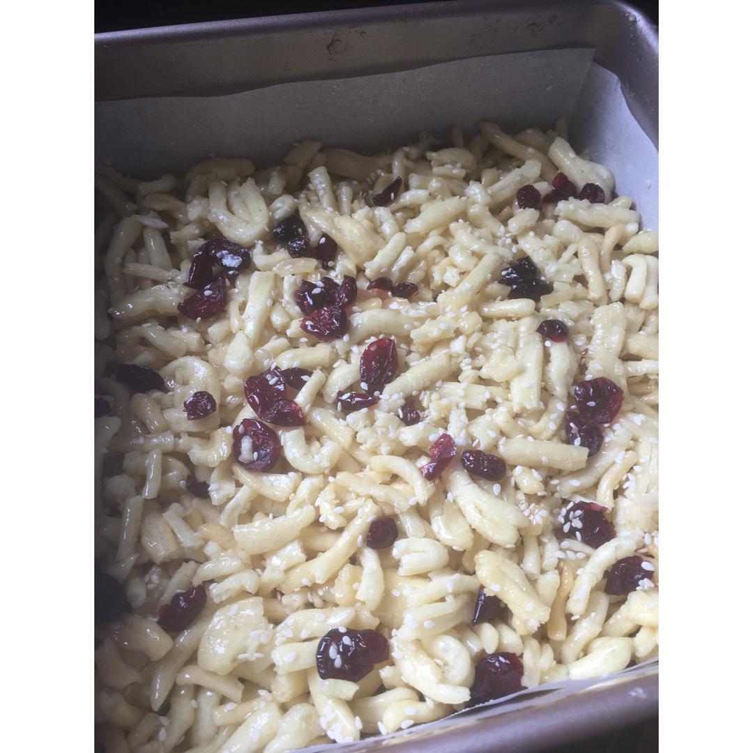 松软的鸡蛋沙琪玛