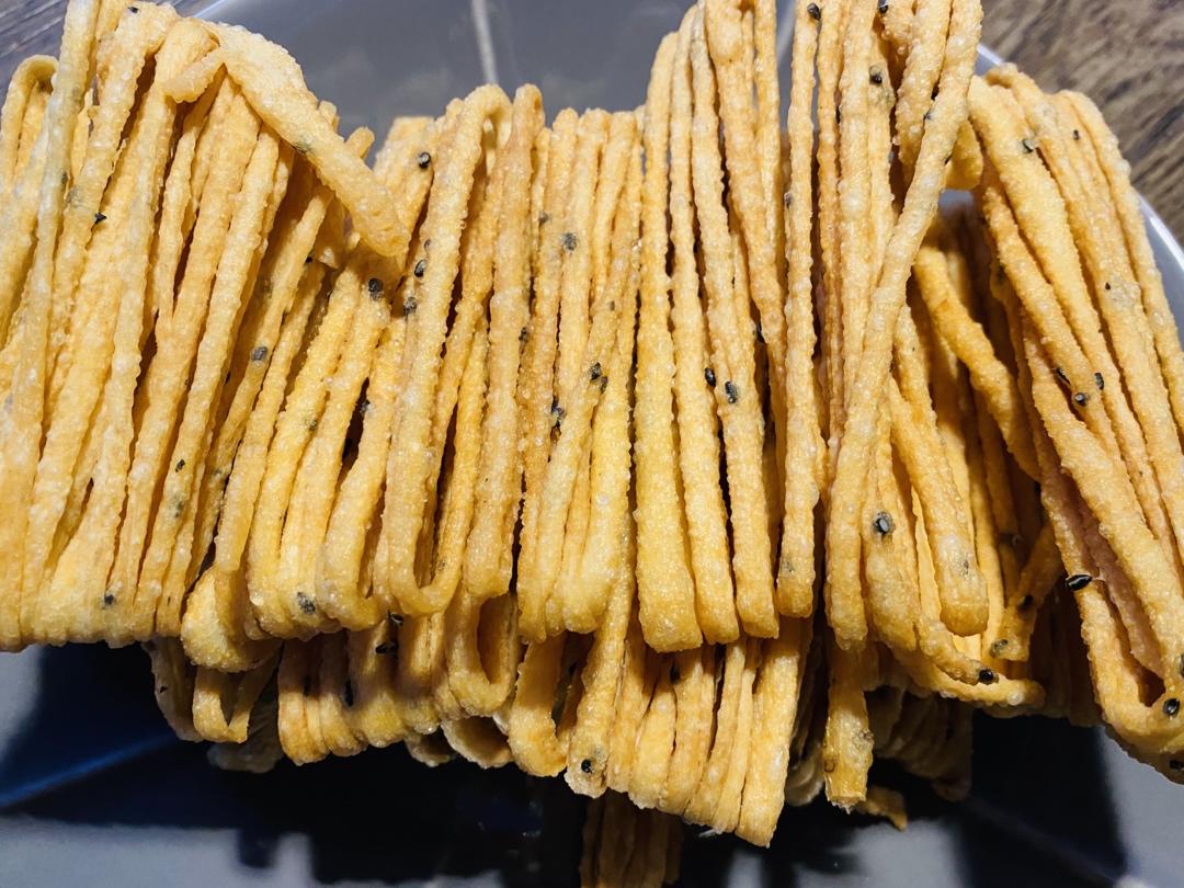 家庭版油炸小馓子（散子）