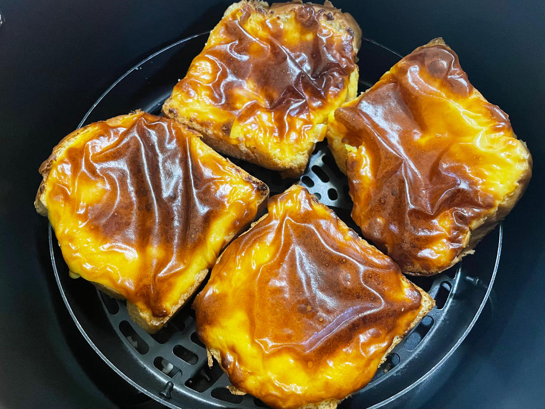 懒人版岩烧乳酪片快速消耗吐司片奶酪