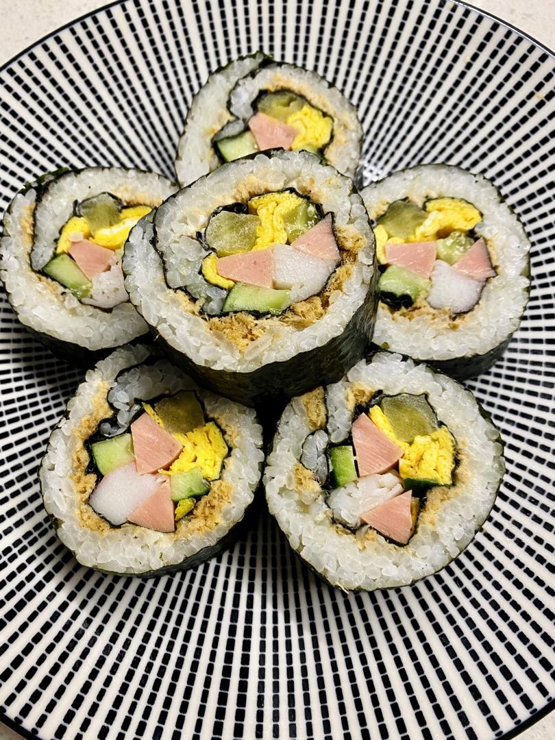 简单寿司/鸡蛋寿司/反转寿司/花样寿司/紫菜包饭