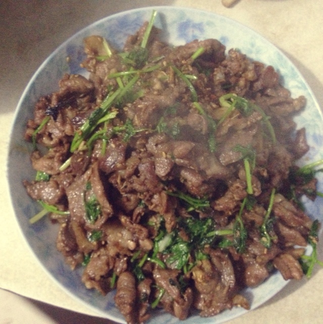 孜然羊肉片