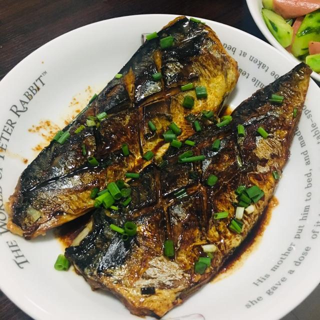 快手又下饭的简易照烧鲭鱼（青花鱼）