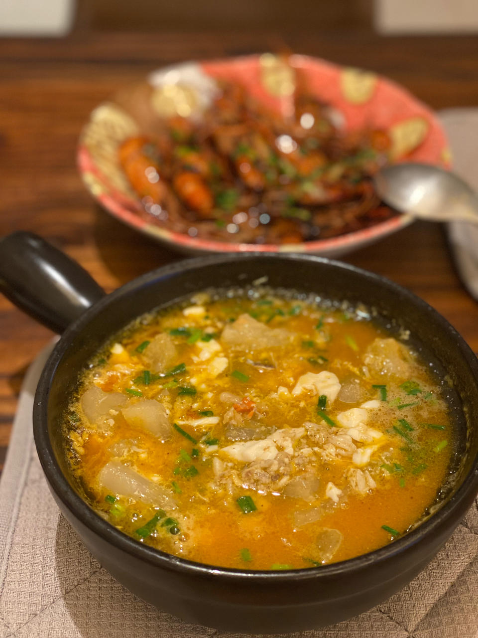 秃黄油版蟹粉豆腐