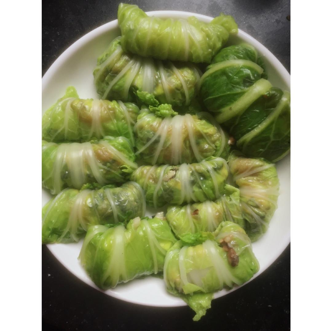 肉酿白菜卷