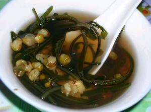 绿豆海带糖水
