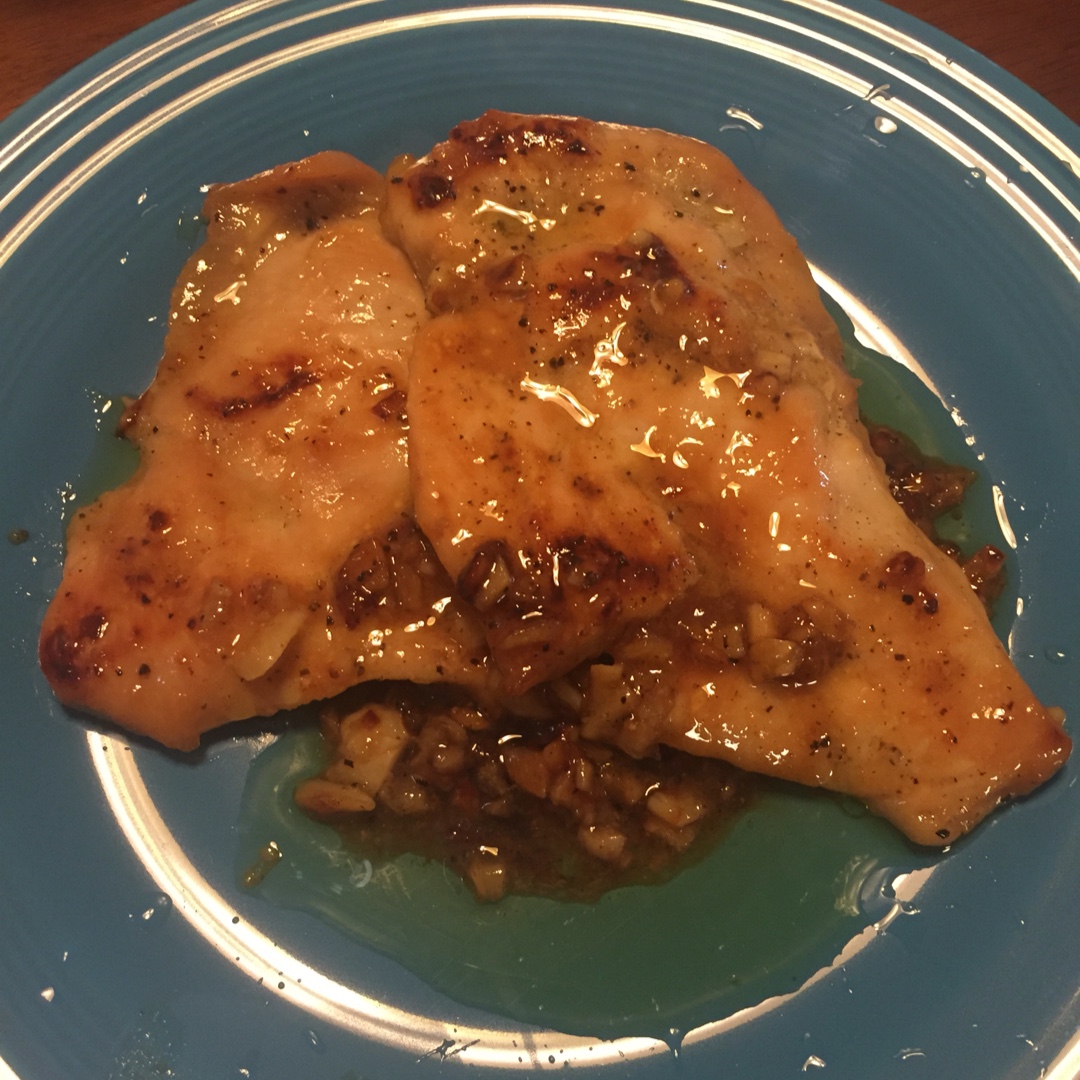 酷炫屌炸天好吃的煎鸡胸肉（香蒜蜂蜜煎鸡胸肉）