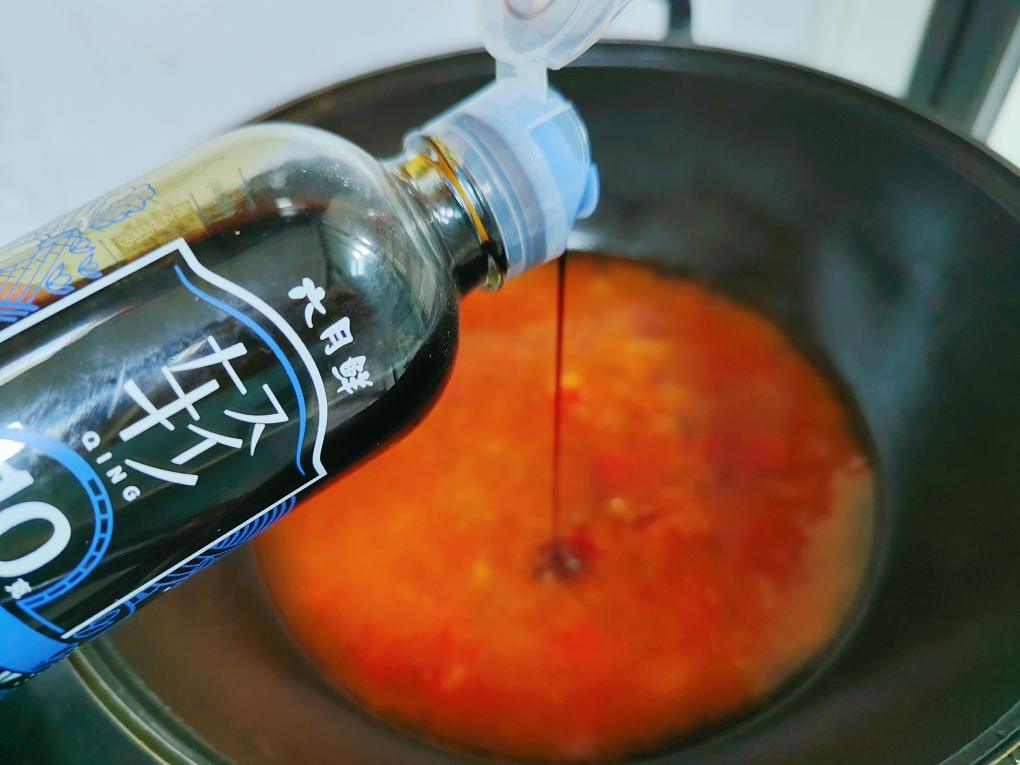 宝宝营养餐：茄汁虾滑的做法 步骤3