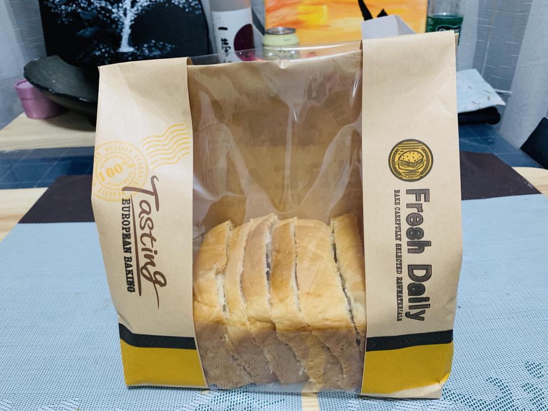 纯奶手撕吐司的做法 步骤1