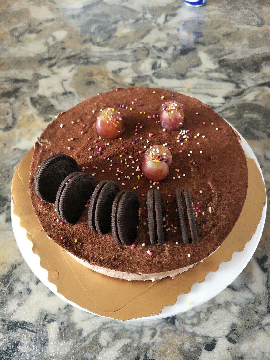 爱尚雪_lgv2做的巧克力慕斯蛋糕(八寸)
