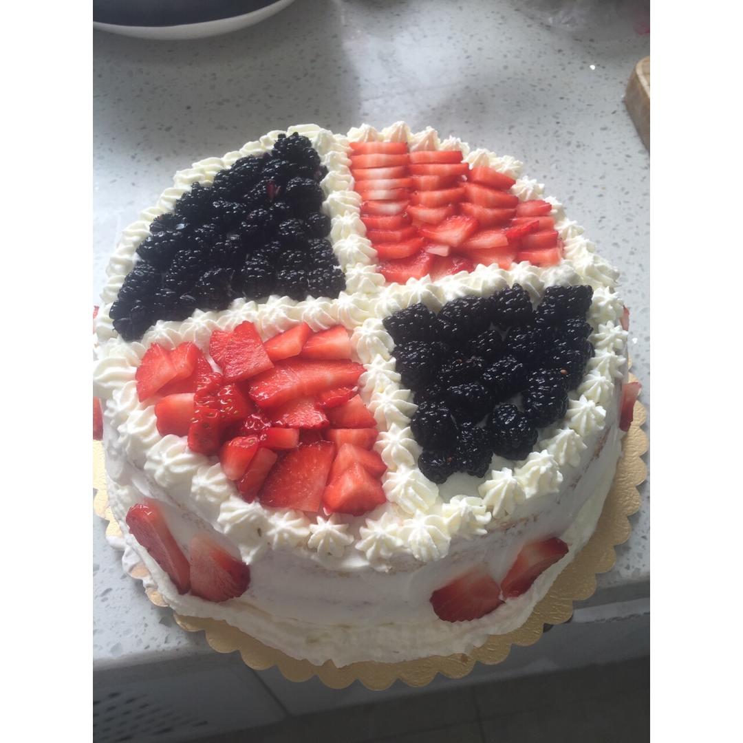 8寸水果生日蛋糕