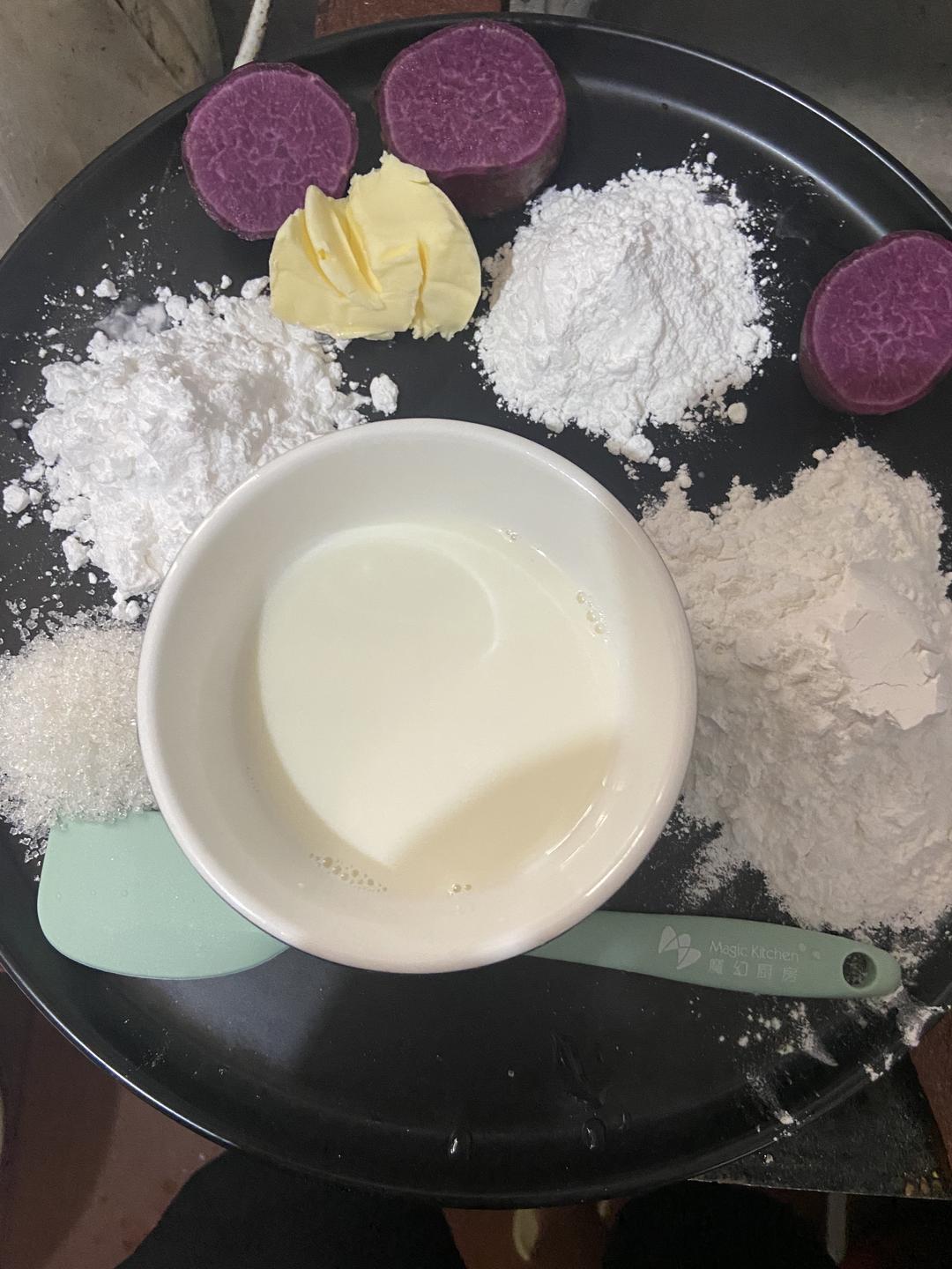 纯奶手撕吐司的做法 步骤1