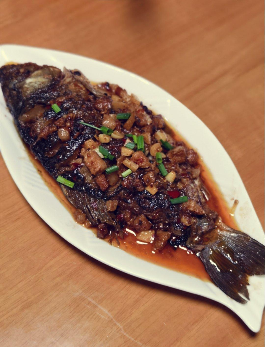 布丁王做的传统川菜经典干烧鱼