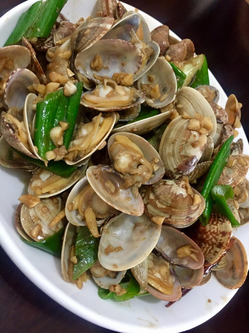 爆炒花蛤