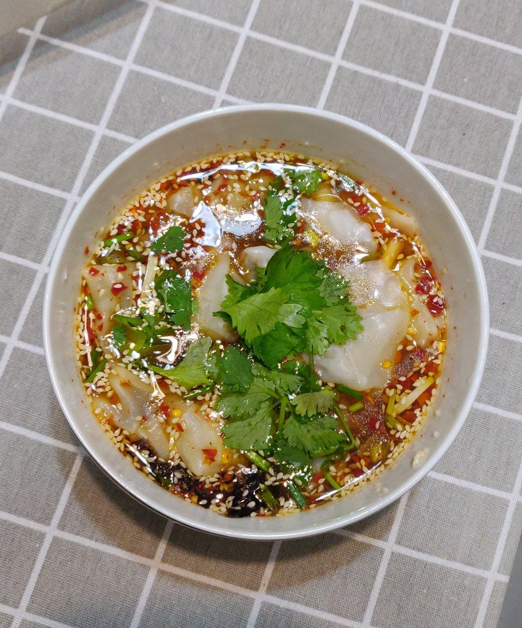 🔥好吃到汤汁都不剩❗️酸汤馄饨❗️