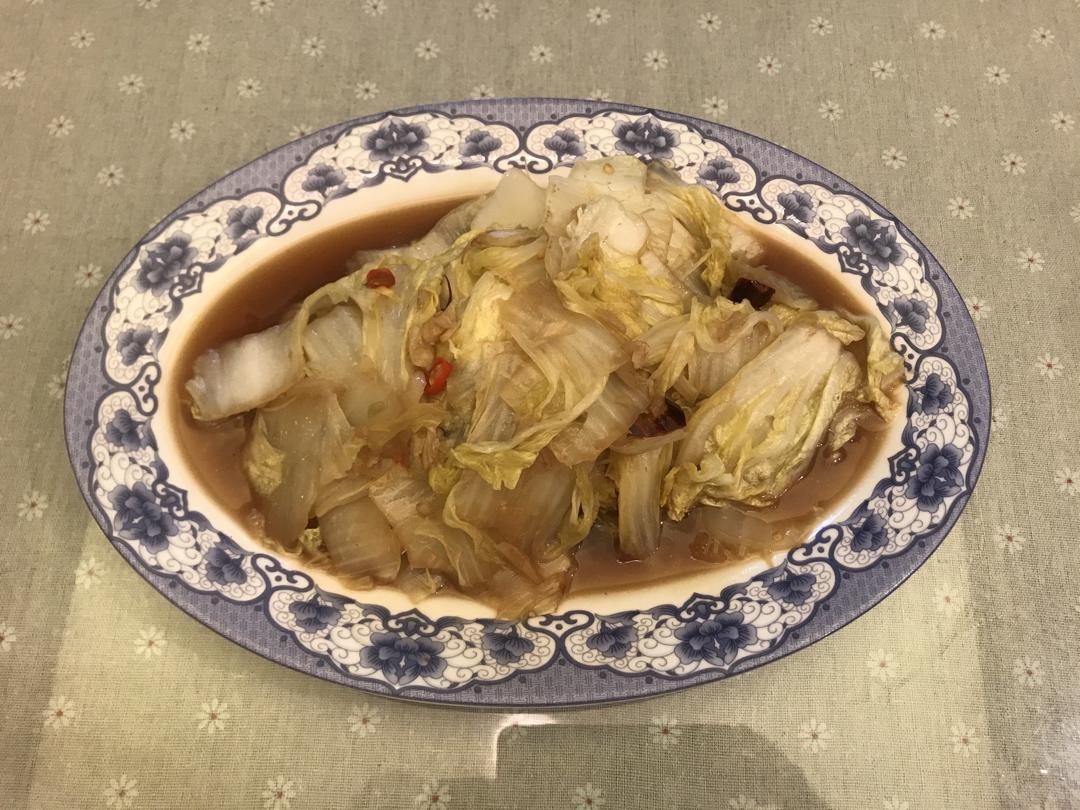 厨师长教你：“酸辣大白菜”的家常做法，酸辣又开胃，收藏了