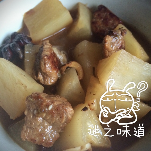 萝卜炖牛腩