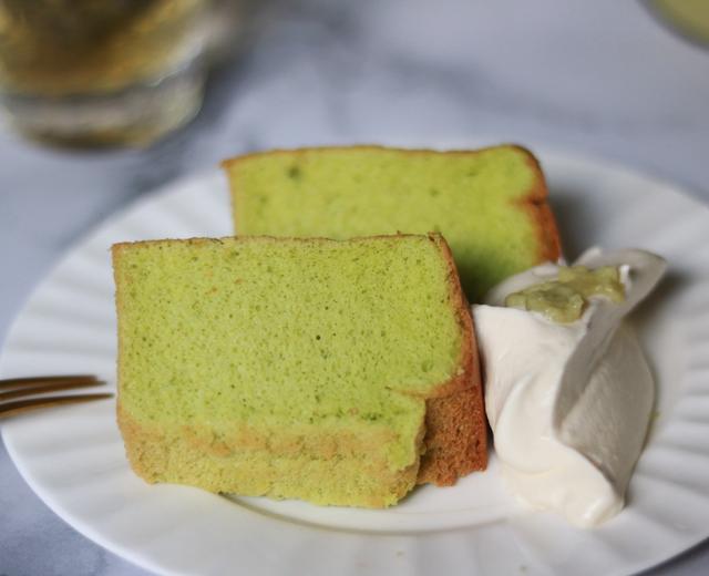 椰香斑斓戚风的做法