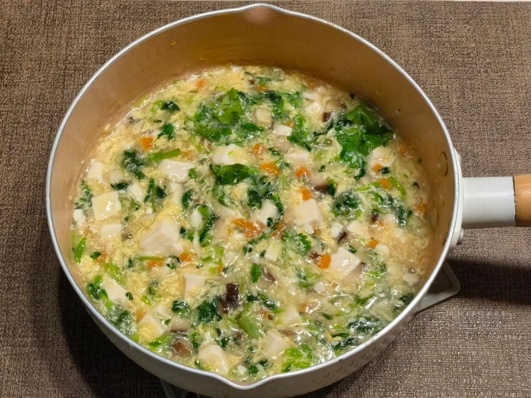 荠菜豆腐羹