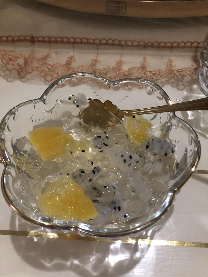 火龙果果冻