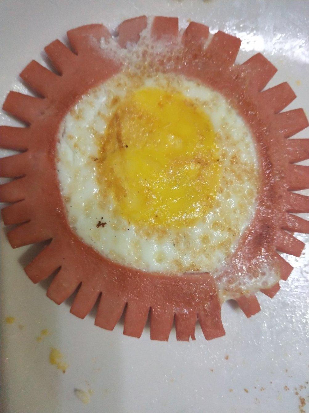 火腿煎蛋