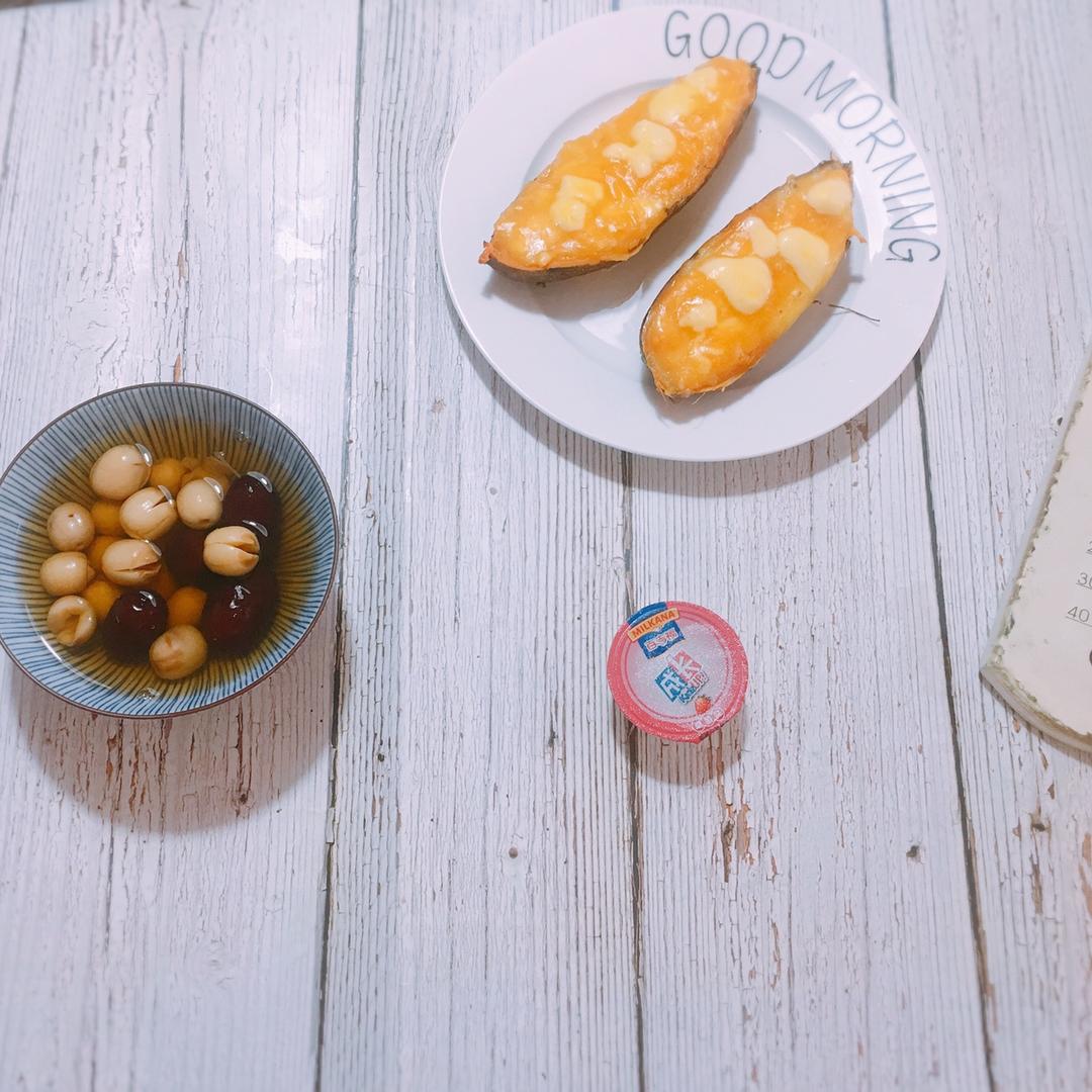 芝士奶油焗红薯