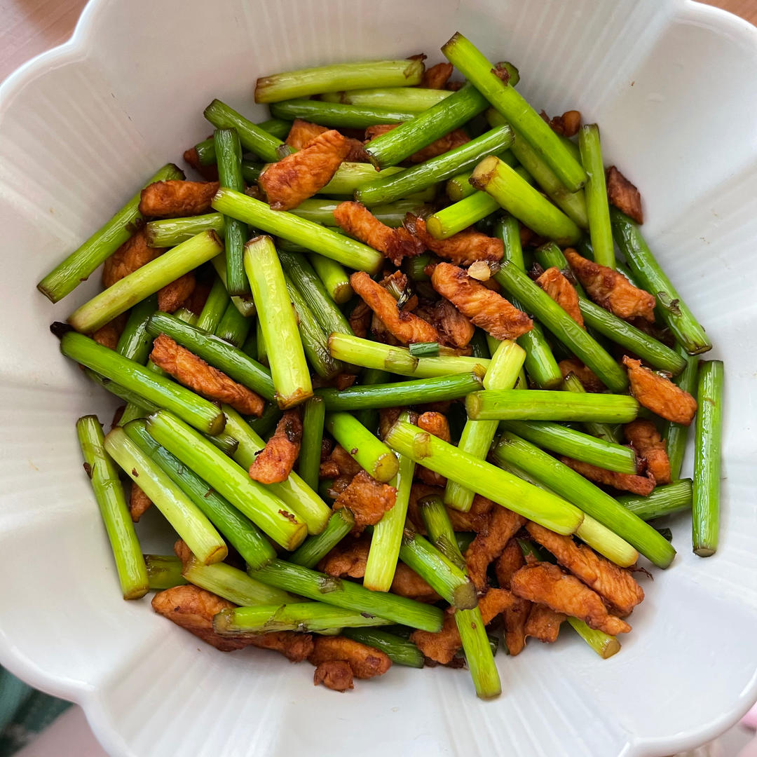 蒜薹炒肉