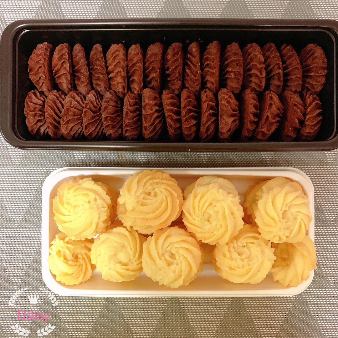 零失败花纹超级立体的黄油曲奇