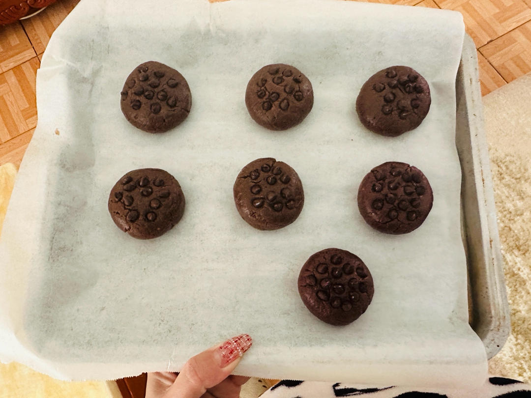 秒杀趣多多❗️巧克力坚果软曲奇饼干