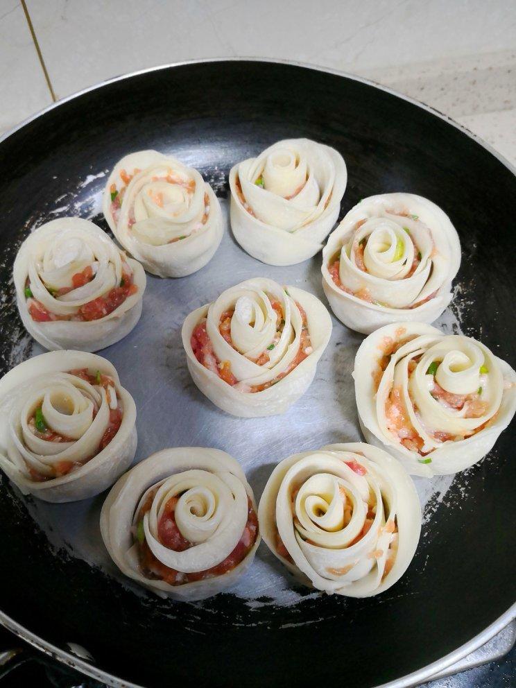 玫瑰花饺子