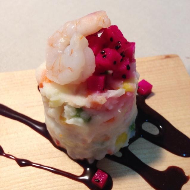 金枪鱼果粒塔塔沙拉的做法