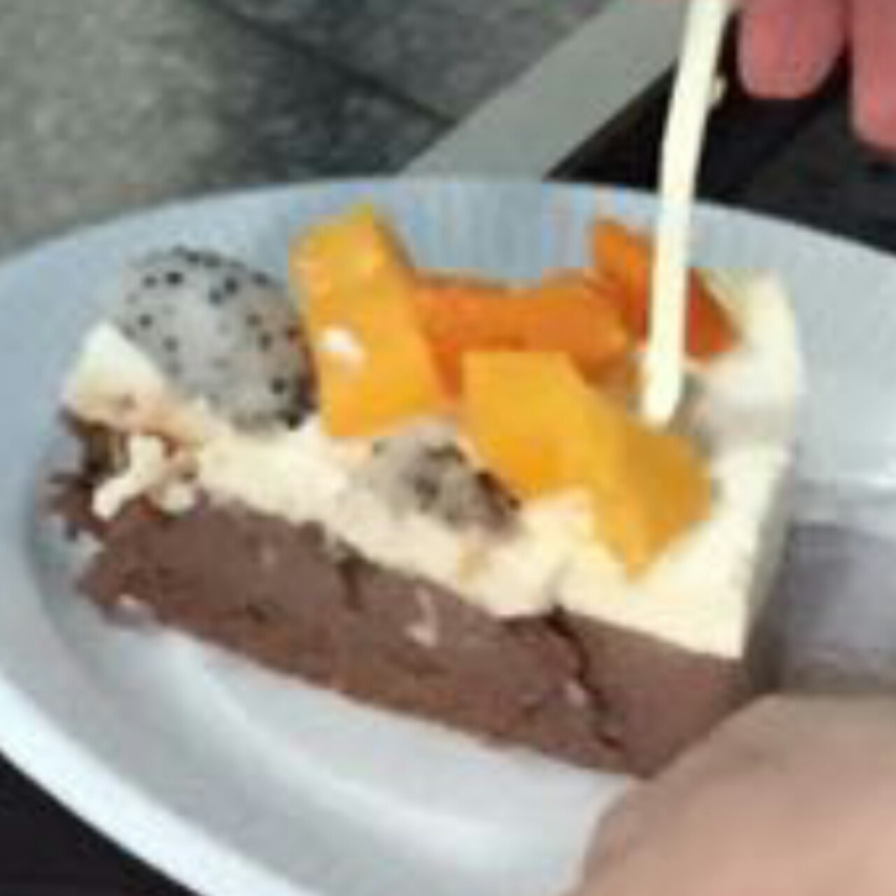 巧克力芒果慕斯