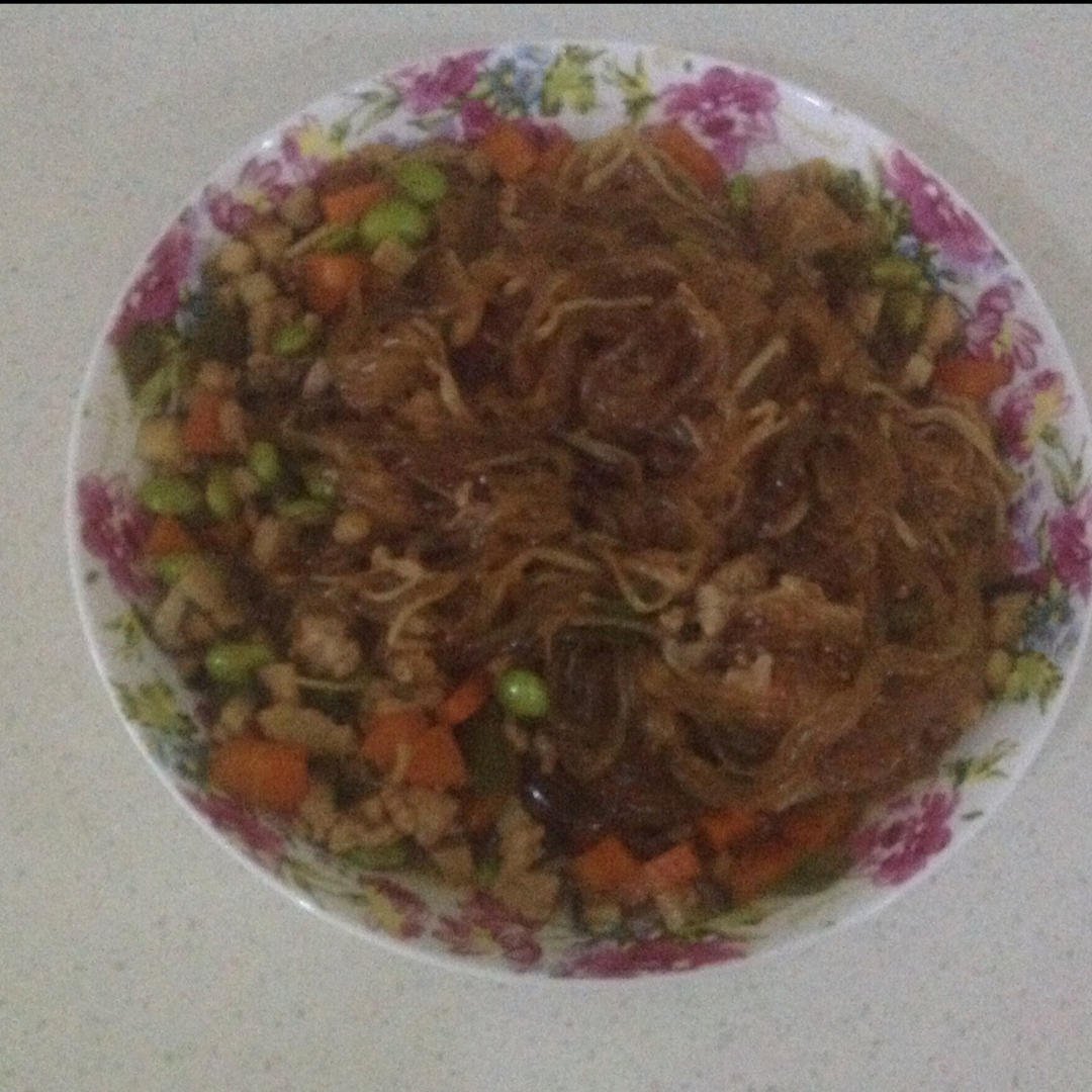 肉末炒粉丝