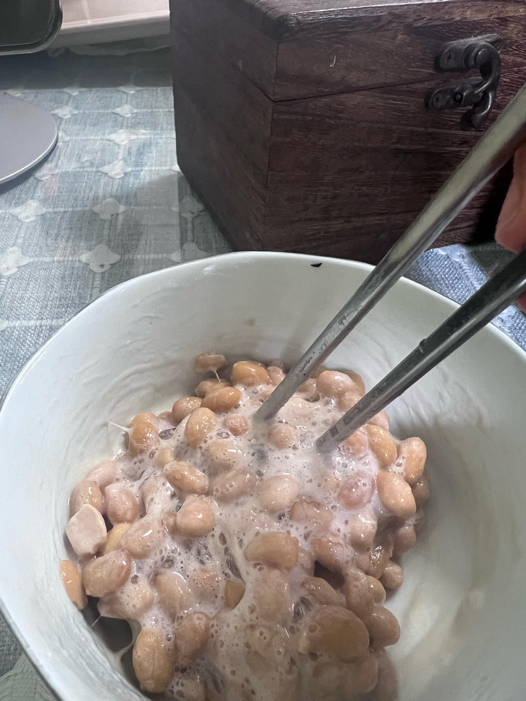 自制纳豆（酸奶机，面包机，烤箱版）