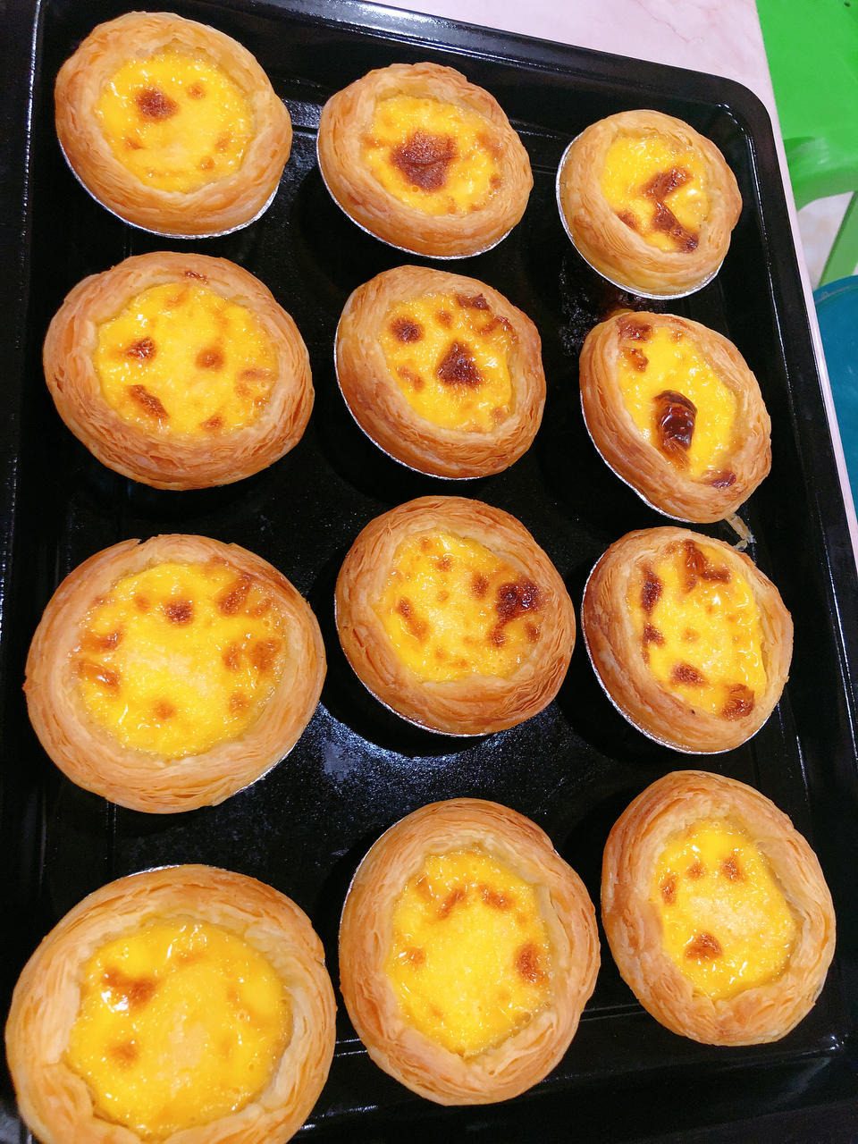 超完美味道超正的蛋挞配方，比KFC的还要嫩还要香~做过最好吃的蛋挞配方