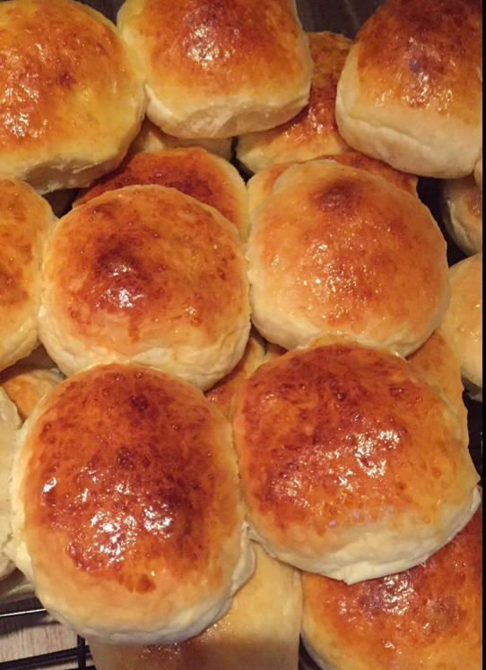 后来tzvi做的红豆餐包