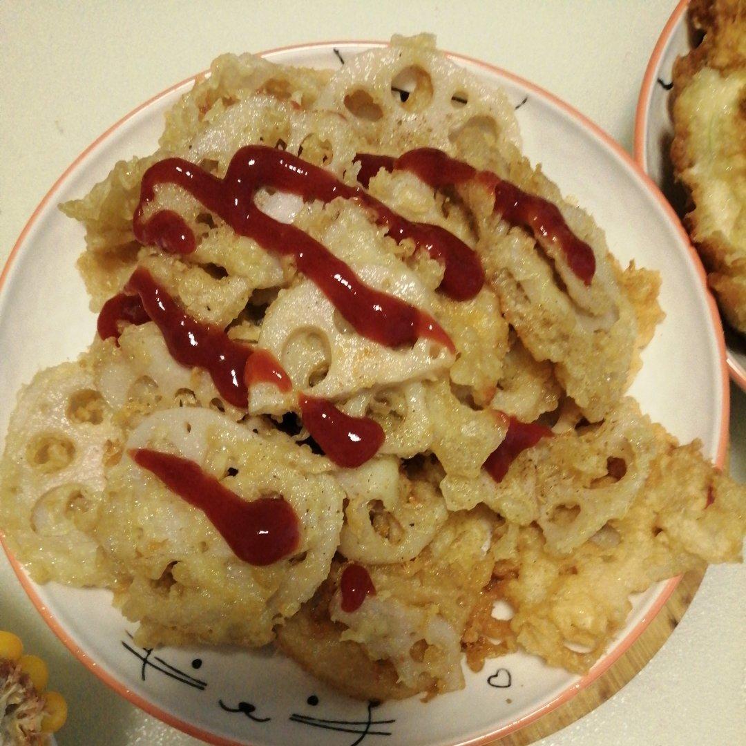 球球186做的香酥藕片