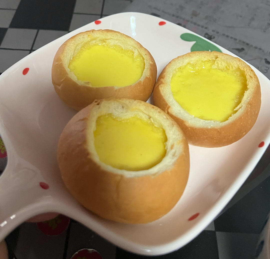 解锁港式顶流「布丁包」香甜醇厚｜丝滑绵密
