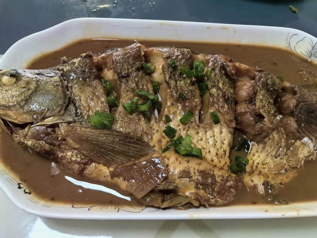 红烧鳊鱼