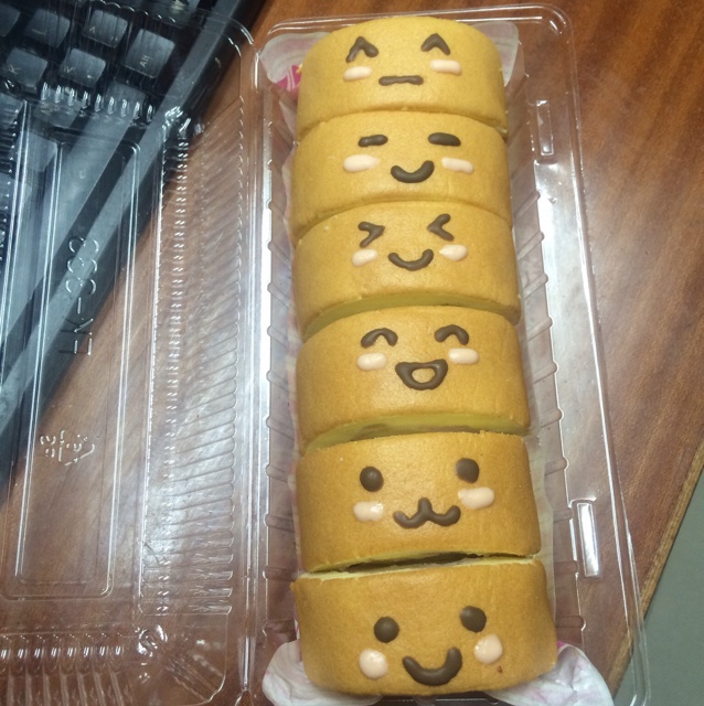 可爱小熊蛋糕卷