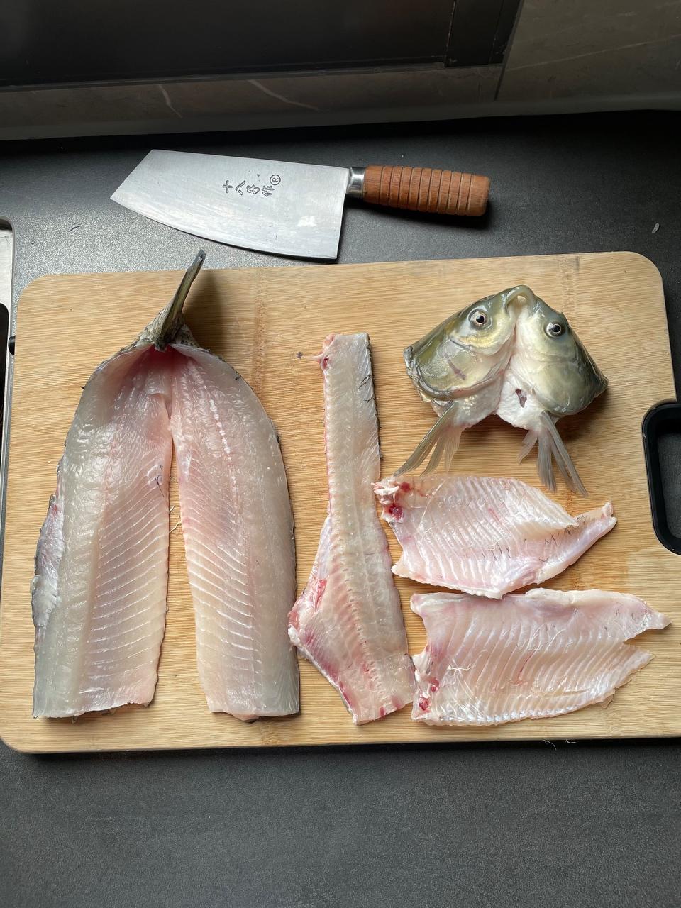 松子鱼(附切鱼图解)的做法 步骤4