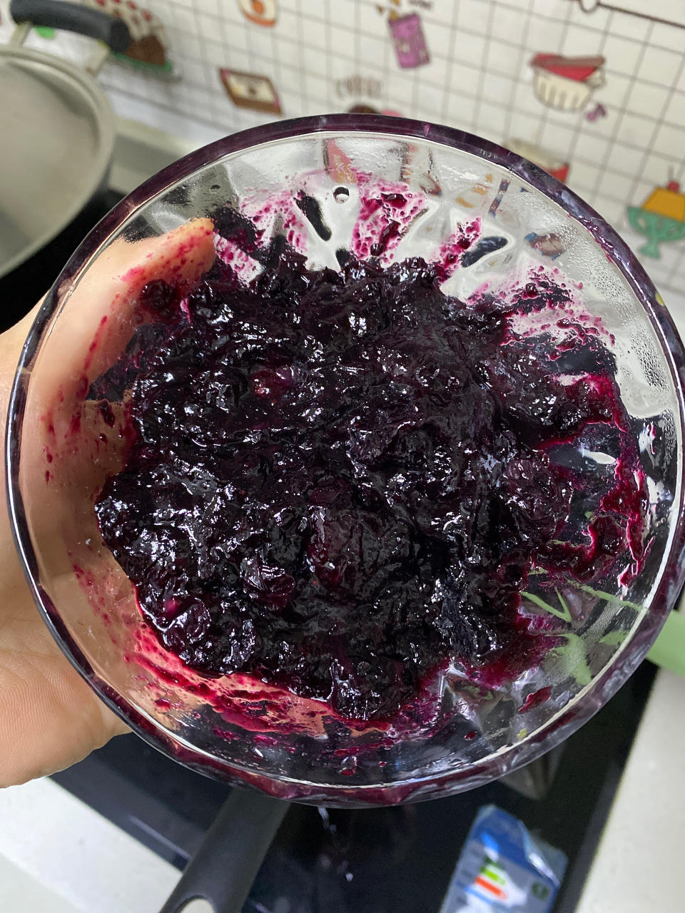 15分钟自制无添加蓝莓果酱