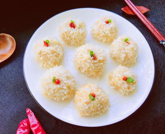 年夜饭:团团圆圆~珍珠丸子的做法