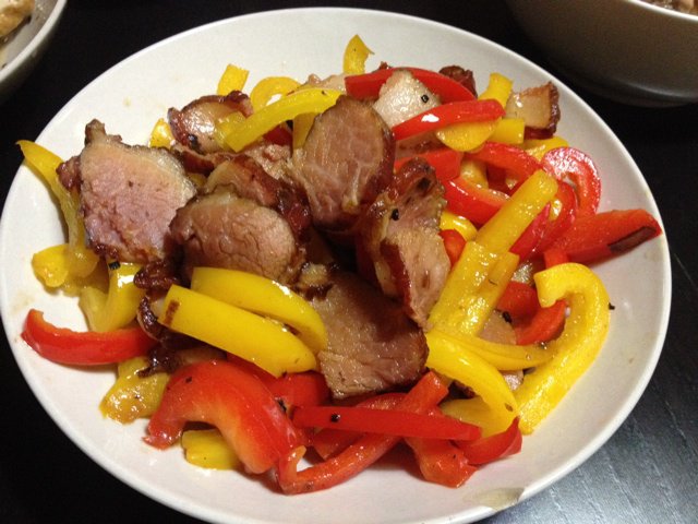 青椒炒腊肉